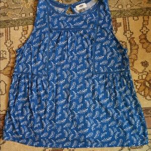 Old Navy pine leaf tank top